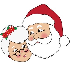 Santa and Mrs Claus