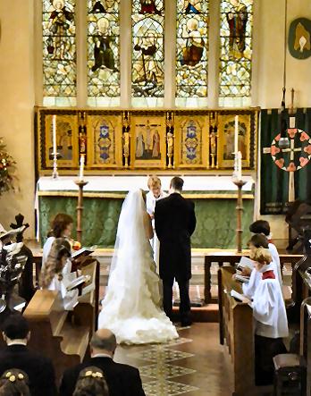 Weddings at St Mary's Eaton Bray: Prayers