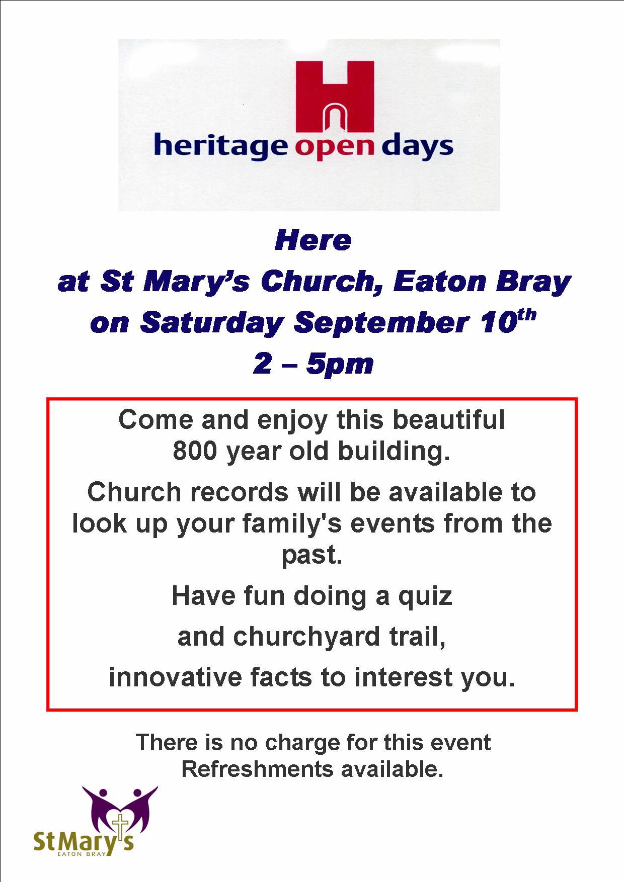 10 September 2022 - St Mary's Eaton Bray