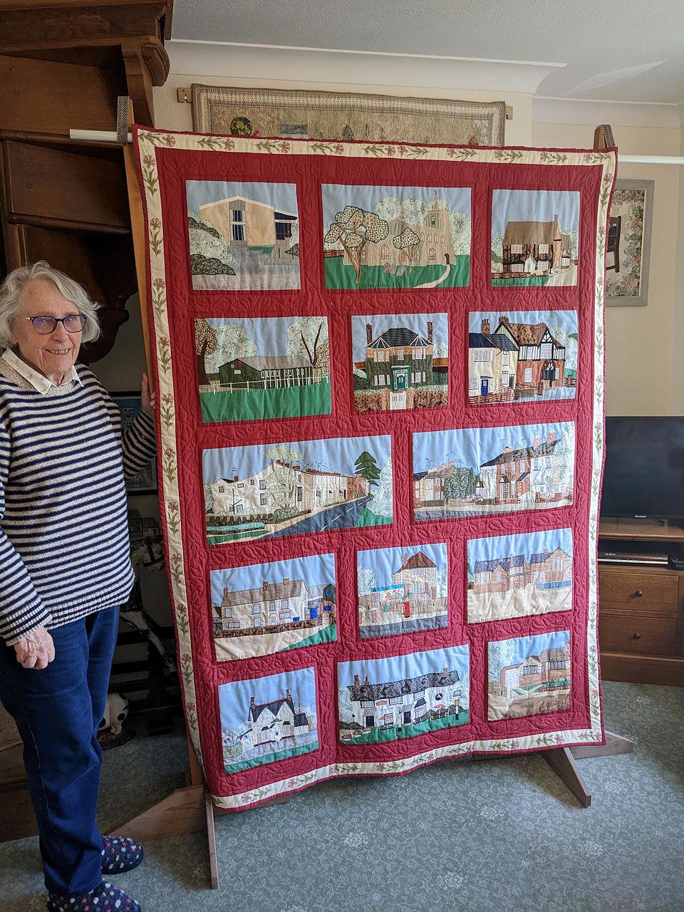 Mary Mayne's Eaton Bray Quilt St Mary's Eaton Bray