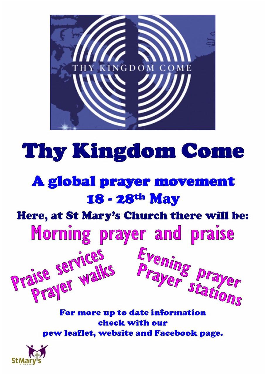 May 2023 - Thy Kingdom Come