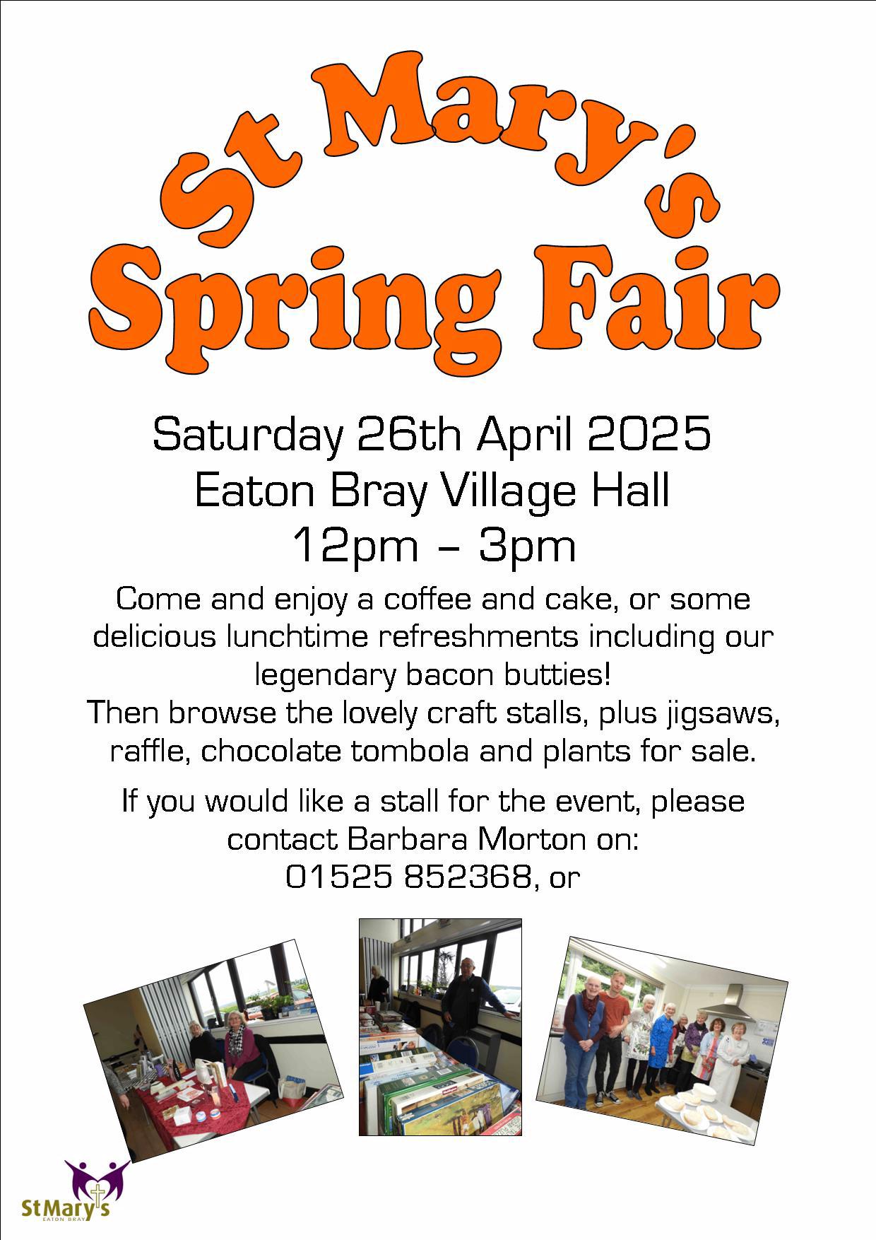 St Marys Eaton Bray Spring Fair 2025