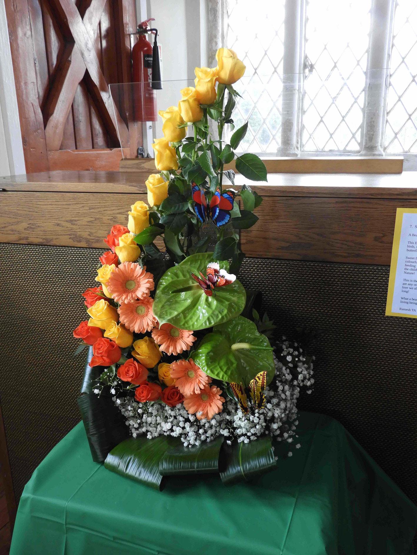 Dagnall Flower Festival 2022 - Photograph © Eileen Bennett 2022