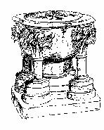 The Font in St Marys Church Eaton Bray