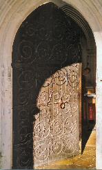 South Door of St Marys Church Eaton Bray