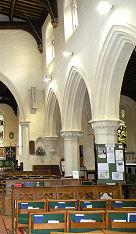 South Side of the Nave of St Marys Eaton Bray