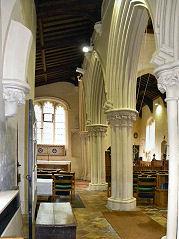 North Arcade of St Marys Eaton Bray