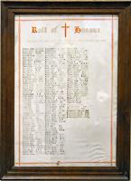 Parish Roll of Honour